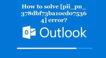 How to solve [pii_pn_378dbf73ba10cd075364] error?